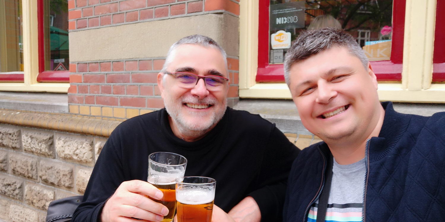 Boki & Daniel at Joomla conference in Tilburg, Netherlands Boki & Daniel at Joomla conference in Tilburg, Netherlands