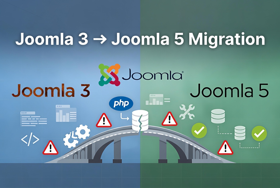 Joomla 3 to Joomla 5 Migration Problems: Common Errors and How to Fix Them