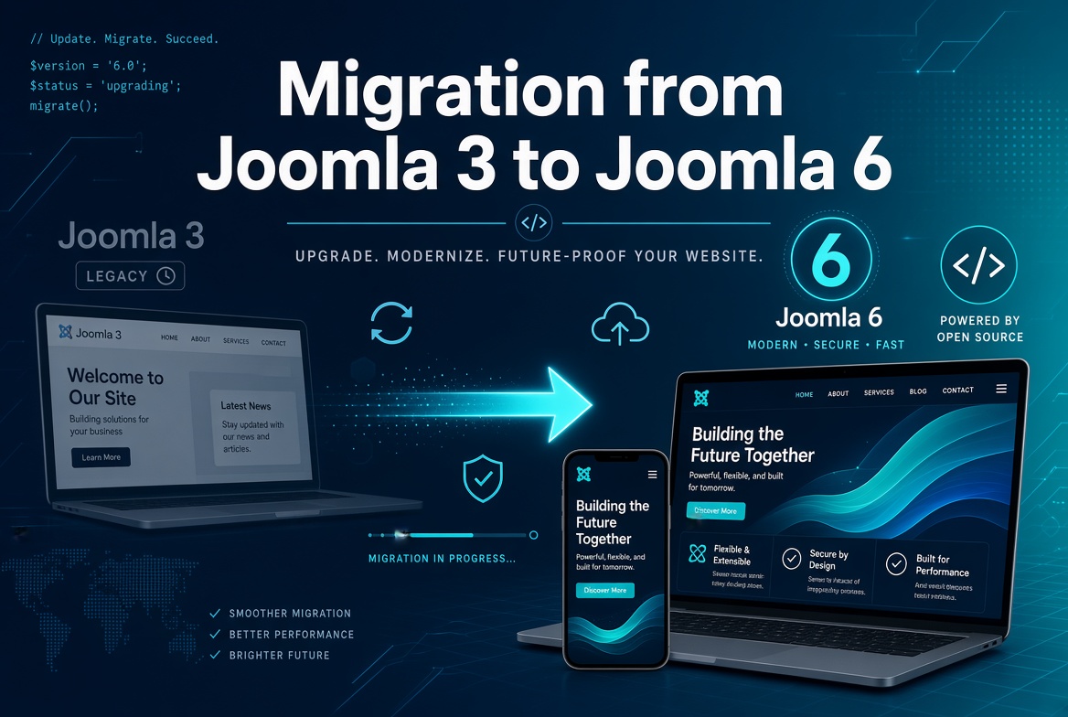 Joomla 3 to Joomla 6 Migration Guide